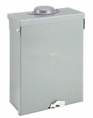 DESCRIPTION: (1) CIRCUIT BREAKER BRAND/MODEL: SQUARE-D/HOM612L100RB INFORMATION: 6-SPACES/GRAY/100-AMPS RETAIL$: $113.62 SIZE: 12.64"H X 8.91"W X 4-1/