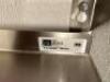 3' WALL MOUNT STAINLESS SHELF - 2