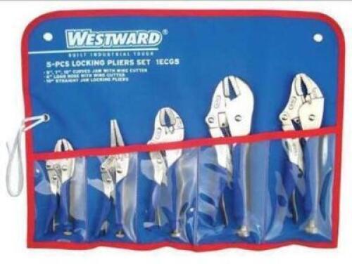 DESCRIPTION: (1) SOCKET WRENCH SET BRAND/MODEL: WESTWARD/1EZR5 INFORMATION: 27-PIECES/BLUE CASES RETAIL$: $136.43 SIZE: 1/4"DRIVE QTY: 1