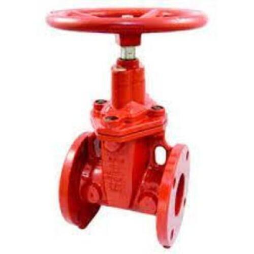 DESCRIPTION: (1) GATE VALVE WITH FLANGE ENDS BRAND/MODEL: MILWAUKEE VALVES INFORMATION: CAST IRON, RED SIZE: MUST COME INSPECT RETAIL$: $447.44 EA QTY