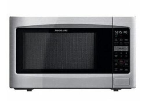 DESCRIPTION: (1) COUNTERTOP MICROWAVE BRAND/MODEL: FRIGIDAIRE/FFCE2278LS INFORMATION: CAPACITY: 2.2 CU-FT/STAINLESS STEEL RETAIL$: $382.75 SIZE: 13-7/