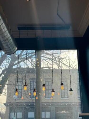 (2) - 7 BULB LIGHT FIXTURES