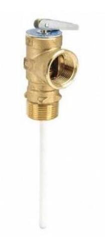 DESCRIPTION: (4) TEMPERATURE & PRESSURE RELIEF VALVE BRAND/MODEL: WATTS/3/4-LF-100XL-4 INFORMATION: 105,000 BTUH/150 PSI/MAX TEMP: 210F RETAIL$: $17.8