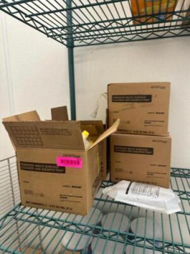 ASSORTED CLEANING SUPPLIES