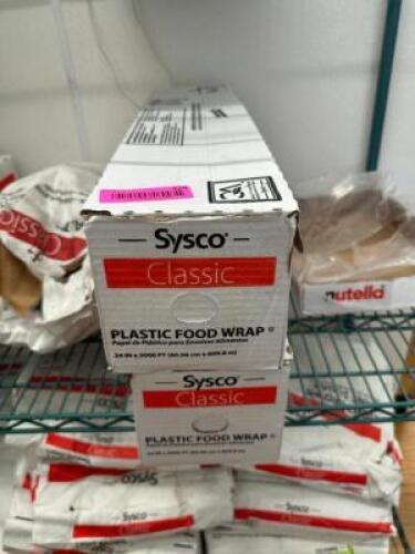 (2) - CASES OF PLASTIC WRAP