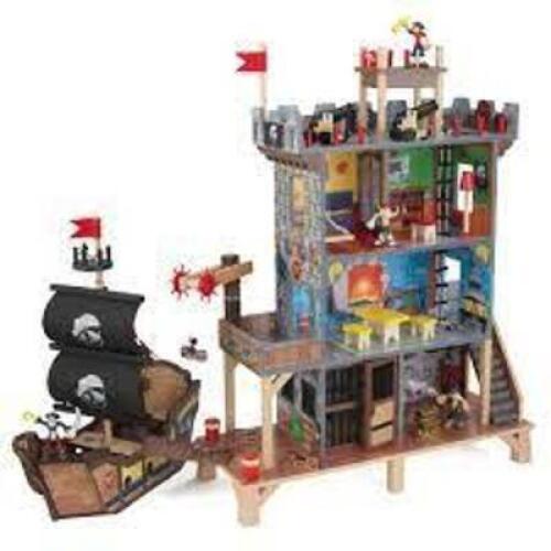 DESCRIPTION: (1) PIRATES COVE PLAY SET BRAND/MODEL: KIDKRAFT RETAIL$: $149.99 EA QTY: 1