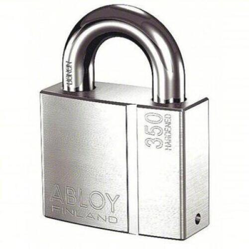 DESCRIPTION: (1) PADLOCK BRAND/MODEL: ABLOY #35GP70 SIZE: 1 IN VERTICAL SHACKLE CLEARANCE, 1 1/4 IN HORIZONTAL SHACKLE CLEARANCE, 2 IN X 3 IN X 1 IN R