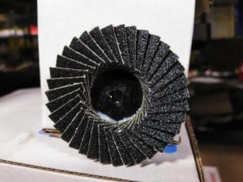 DESCRIPTION: (3) CASES OF (10) FLAP WHEELS BRAND/MODEL: 809775-02036 RETAIL$: $19.49 EA QTY: 3