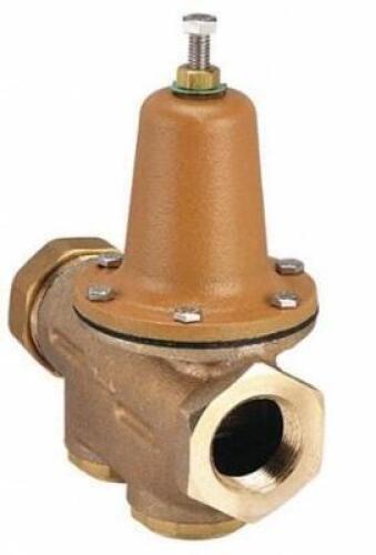 DESCRIPTION: (1) WATER PRESSURE REDUCING VALVE BRAND/MODEL: WATTS/2-LF-25AUBZ3 INFORMATION: LEAD FREE BRASS/PRESET PRESSURE: 50 PSI RETAIL$: $592.12 S