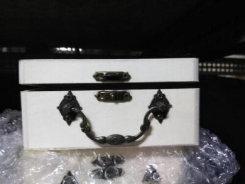 DESCRIPTION: (8) SMALL WOODEN BOX QTY: 8