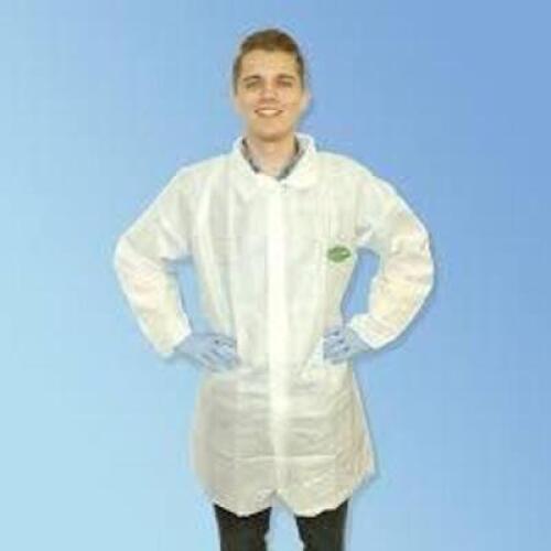 DESCRIPTION: (1) CASE OF (30) LAB COAT BRAND/MODEL: LC0-WE-SMS-7XL-WHITE INFORMATION: WHITE RETAIL$: $115.95 EA QTY: 1