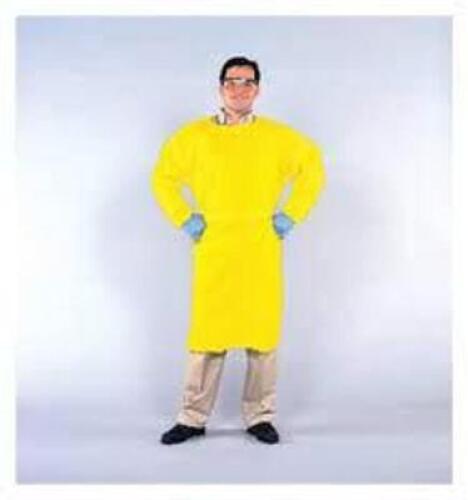 DESCRIPTION: (1) CASE OF (25) YELLOW SMOCKS BRAND/MODEL: KLEENGUARD #09830 SIZE: ONE SIZE FITS MOST RETAIL$: $63.00 EA QTY: 1