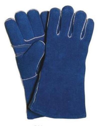 DESCRIPTION: (6) STICK WELDING GLOVES BRAND/MODEL: STANCO/S-250 INFORMATION: BLUE/COWHIDE RETAIL$: $12.52 EACH QTY: 6