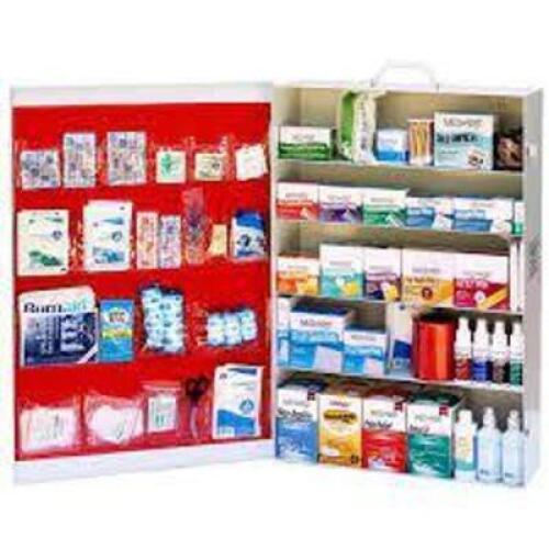 DESCRIPTION: (1) MEDICAL CABINET SHELF BRAND/MODEL: MEDIQUE #734ANSI INFORMATION: WHITE SIZE: 4 SHELF RETAIL$: $509.99 EA QTY: 1