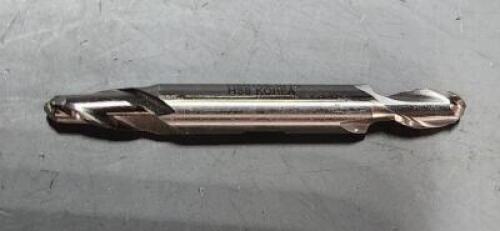 DESCRIPTION: (1) HSS BALL DOUBLE END MILL BRAND/MODEL: HERTEL 41115874 SIZE: .3125" DIA 0.5625" LOC 3/8" SD RETAIL$: $25.35 QTY: 1
