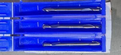 DESCRIPTION: (3) SOLID CARBIDE BALL END MILL BRAND/MODEL: ATRAX 05273776 SIZE: 0.125" DIA 0.25" LOC QTY: 3