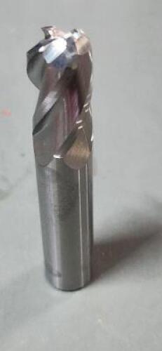 DESCRIPTION: (2) SOLID CARBIDE SQ END MILL BRAND/MODEL: HTC 360-4500-125R SIZE: 1/2DIA 1/2" LOC RETAIL$: 44.58 EA QTY: 2