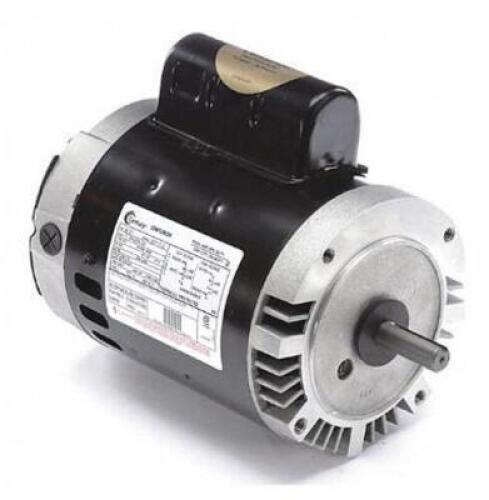 DESCRIPTION: (1) POOL PUMP MOTOR BRAND/MODEL: CENTURY/B121 INFORMATION: PERMANENT SPLIT CAPACITOR/HP: 3/4 RETAIL$: $209.32 SIZE: 2-1/16"SHAFT LENGTH X