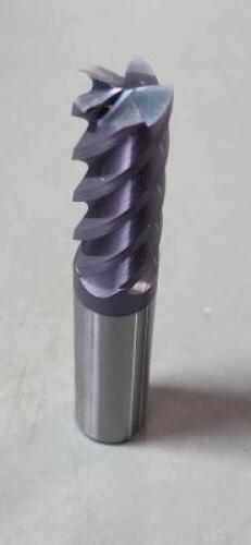 DESCRIPTION: (1) SOLID CARBIDE SQ END MILL BRAND/MODEL: ACCUPRO 00052803 SIZE: 1/2" DIA 1-1/4" LOC RETAIL$: $82.71 QTY: 1