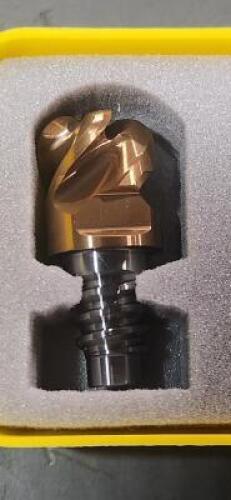 DESCRIPTION: (3) SOLID CARBIIDE END MILL HEAD BRAND/MODEL: SANDVIK COROMANT 316-16SM450-16040P SIZE: 16mm DIA 8.5mm LOC RETAIL$: $155.76 QTY: 3