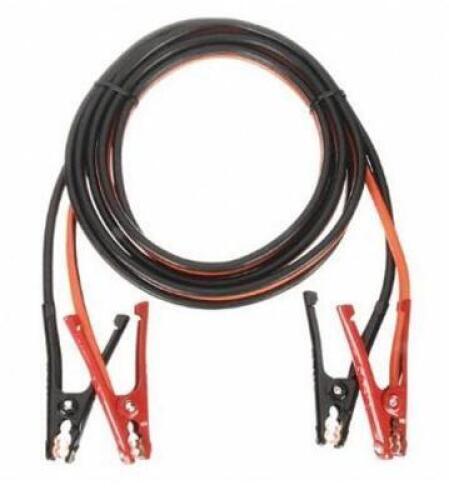 DESCRIPTION: (1) BOOSTER CABLE BRAND/MODEL: WESTWARD/5RXG3 INFORMATION: MAX CURRENT: 285A/4 AWG RETAIL$: $41.22 SIZE: 16'CABLE LENGTH QTY: 1