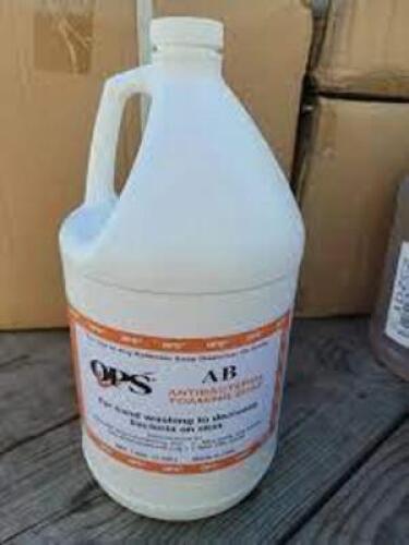 DESCRIPTION: (2) FOAMING HAND SOAP BRAND/MODEL: OPS SIZE: 1 GALLON RETAIL$: $12.87 EA QTY: 2