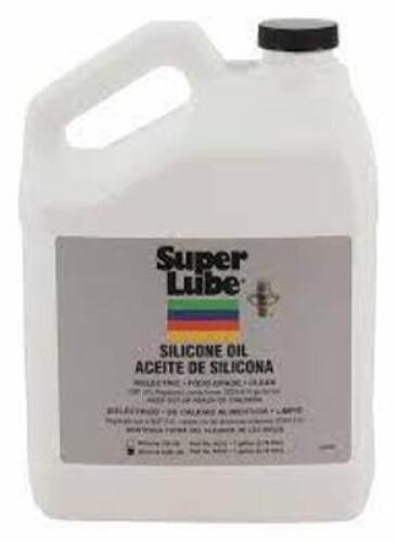 DESCRIPTION: (1) SILICONE OIL BRAND/MODEL: SUPER LUBE #45NA68 SIZE: 1 GALLON RETAIL$: $224.11 EA QTY: 1