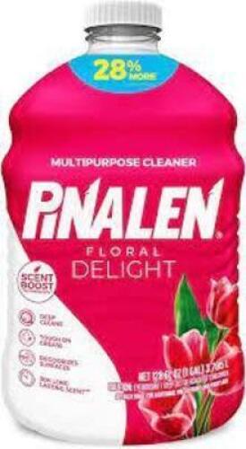 DESCRIPTION: (2) MULTI PURPOSE CLEANER BRAND/MODEL: PINALEN INFORMATION: FLORAL DELIGHT SIZE: 1.34 GALLON RETAIL$: $8.28 EA QTY: 2