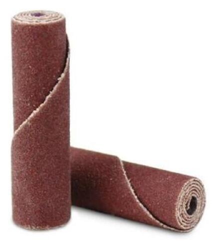 DESCRIPTION: (2) PACKS OF (100) STRAIGHT CARTRIDGE ROLL BRAND/MODEL: STANDARD ABRASIVES/712625 INFORMATION: GRIT: 80/ALUMINUM OXIDE RETAIL$: $45.89 PE