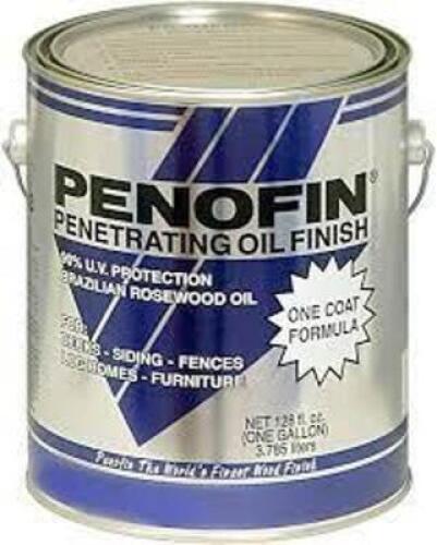 DESCRIPTION: (2) PENETRATING OIL FINISH BRAND/MODEL: PENOFIN INFORMATION: MENDOCINO MIST SIZE: 1 GALLON RETAIL$: $50.97 EA QTY: 2