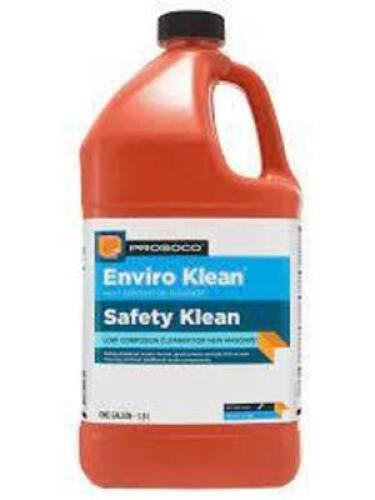 DESCRIPTION: (2) SAFETY KLEEN LOW CORROSION CLEANER FOR NEW MASONRY BRAND/MODEL: PROSOCO ENVIRO KLEAN SIZE: 1 GALLON RETAIL$: $55.95 EA QTY: 2