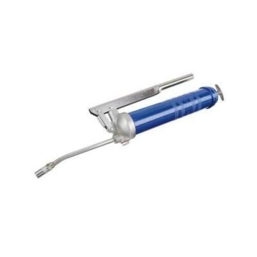 DESCRIPTION: (1) LEVER GREASE GUN BRAND/MODEL: LINCOLN/1142 INFORMATION: HEAVY DUTY/JAM-PROOF RETAIL$: $43.33 SIZE: CARTRIDGE CAPACITY: 14-1/2 OZ QTY: