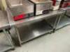 48" X 30" STAINLESS TABLE - 2