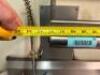 42" STAINLESS GLASS RACK WALL SHELF. - 3