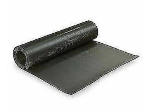 DESCRIPTION: (1) SWITCHBOARD MAT BRAND/MODEL: SALISBURY/M24-2Y INFORMATION: BLACK/CORRUGATED/NON-CONDUCTIVE RETAIL$: $217.48 SIZE: 6'L X 24"W X 1/4"TH
