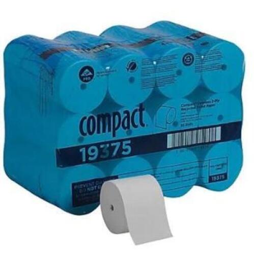 DESCRIPTION: (1) PACK OF (36) TOILET PAPER ROLL BRAND/MODEL: GEORGIA-PACIFIC/19375 INFORMATION: CORELESS/2-PLY/WHITE RETAIL$: $98.56 PER PK OF 36 SIZE