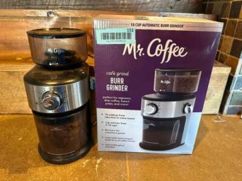 MR. COFFEE BURR GRINDER.