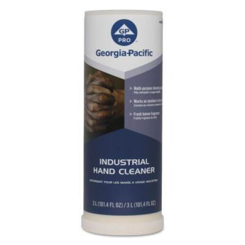 DESCRIPTION: (2) INDUSTRIAL HAND CLEANER BRAND/MODEL: GEORGIA-PACIFIC/44626 INFORMATION: FAST ACTIN 2-IN-1 RETAIL$: $36.90 EACH SIZE: 101.4 FL OZ QTY: