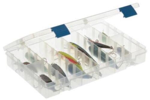 DESCRIPTION: (6) PROLATCH UTILITY BOX BRAND/MODEL: PLANO/993705 INFORMATION: CLEAR/6-21 ADJUSTABLE RETAIL$: $18.37 EACH SIZE: 12"L X 8.25"W X 2.75"H Q