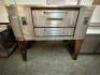BAKERS PRIDE 48" X 36" SINGLE DECK BAKE OVEN.