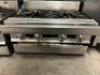 JADE RANGE FOUR BURNER COUNTER TOP RANGE W/ STAINLESS RISER. - 4