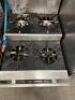 JADE RANGE FOUR BURNER COUNTER TOP RANGE W/ STAINLESS RISER. - 5
