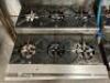 JADE RANGE SIX BURNER COUNTER TOP RANGE W/ STAINLESS RISER. - 4