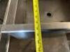 50" UNDER BAR STAINLESS ICE KEEPER W/ RIGHT SIDE DRY BOARD. - 5