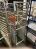 TWENTY PAN ROLL ABOUT TRAY RACK.,