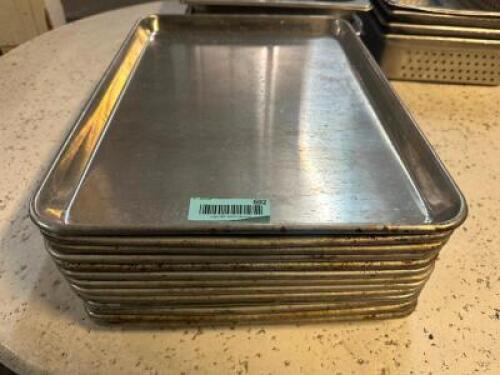 (12) 1/2 SIZE SHEET PANS.