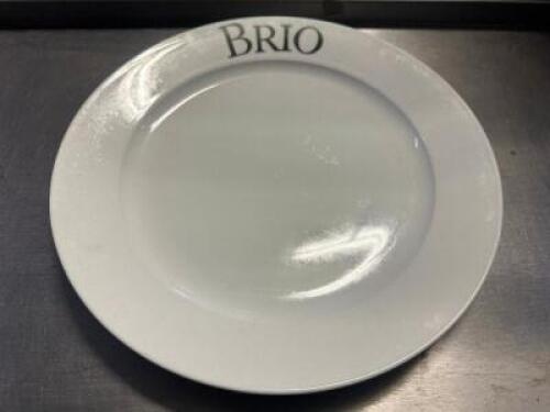 (7) 12" " BRIO " LOGO PLATES