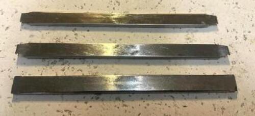 (16) 12" STAINLESS DIVIDERS.