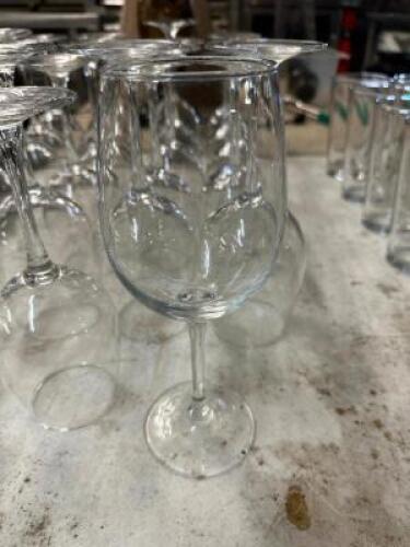 (20) WINE GLASSES