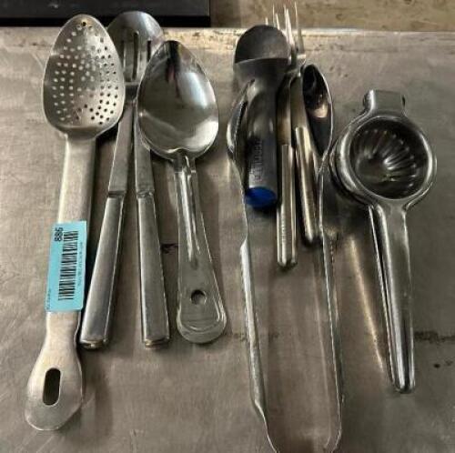 (1) LOT OF ASSORTED UTENSILS